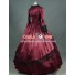 Victorian Lolita Marie Antoinette Lace Gothic Lolita Dress Burgundy