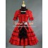 Victorian Lolita Princess Fairy Gothic Lolita Dress Red