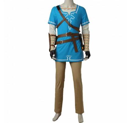 The Legend Of Zelda: Breath Of The Wild Link Cosplay Costume