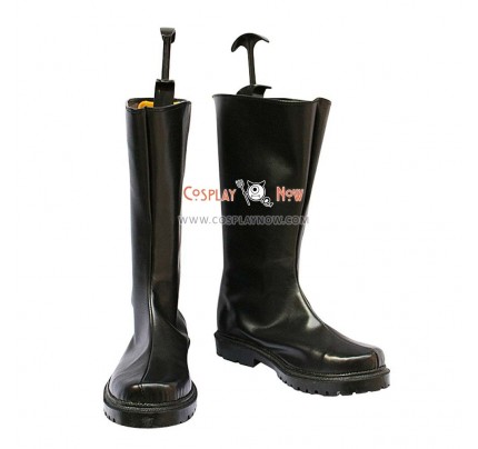 Black Butler Cosplay Shoes Drocell Caines Boots 