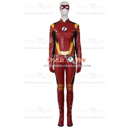 Jesse Quick Costume For The Flash Season 3 Cosplay Uniform