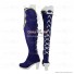 Hyperdimension Neptunia Cosplay Shoes Noire/Black Heart Blue Boots