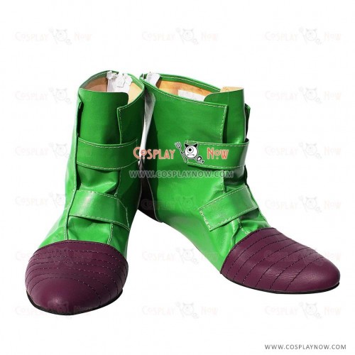 Dragon Ball Cosplay Videl Green Cosplay Shoes