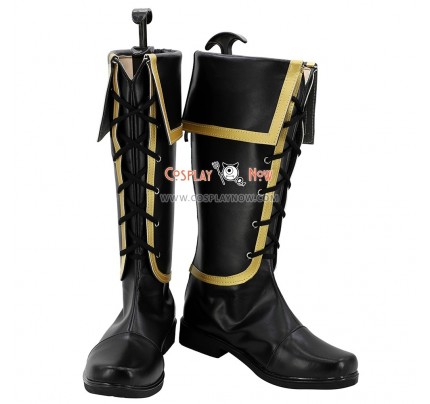 The Legend of Heroes Juna Crawford Black Shoes Cosplay Boots