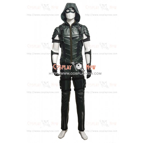 Green Arrow Oliver Queen Costume For Green Arrow Season 4 Cosplay