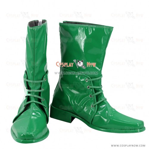 JoJo's Bizarre Adventure Cosplay Shoes Caesar Anthonio Zeppeli Green Boots