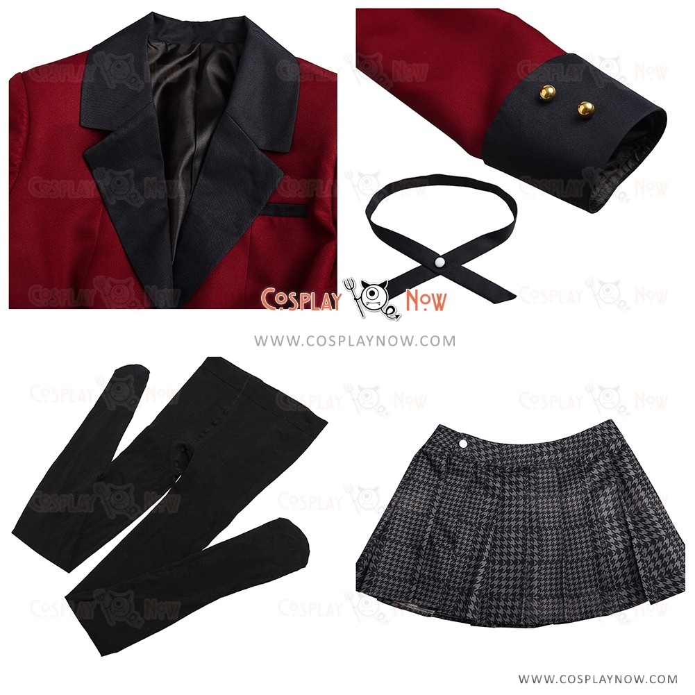 Kakegurui Compulsive Gambler Yumeko Jabami cosplay costume uniform CS