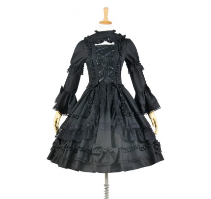 Lolita Dress Gothic Punk Lolita Francaise Gorgeous Cosplay Costume