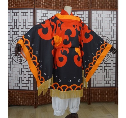 Demon Slayer Hinokami Kagura Kimono Cosplay Costume