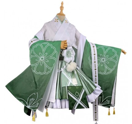 My Hero Academia Boku No Hero Academia Tsuyu Asui Froppy Flower Festival Kimono Cosplay Costume