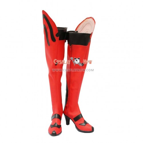 Neon Genesis Evangelion Cosplay Shoes Asuka Langley Soryu Boots