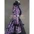 Victorian Lolita Georgian Reenactment Gothic Dress Purple