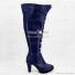 Sailor Moon Sailor Saturn Tomoe Hotaru Saturn Blue purple Shoes Cosplay Boots