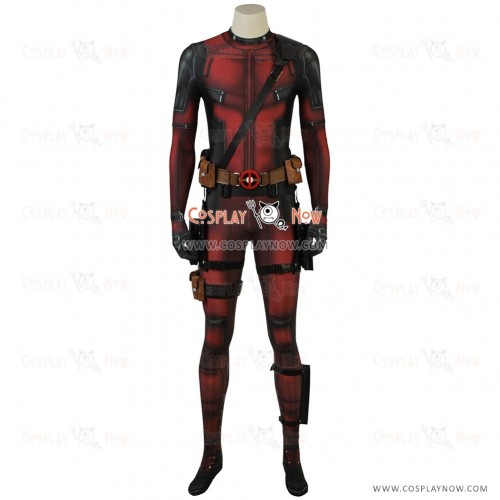 Marvel Deadpool cosplay costume Jumpsuit for man
