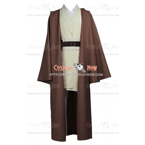 Obi Wan Kenobi Jedi Knight Costume For Star Wars Cosplay