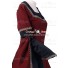 Carnival Renaissance Medieval Robe Guinevere Bordeaux-Black Red Dress