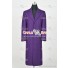 Batman Cosplay The Joker Costume Purple Trench Coat