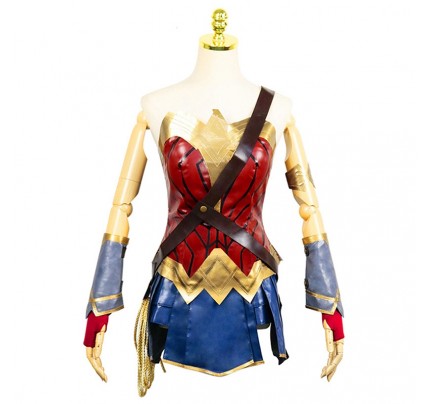 Wonder Woman Cosplay Costume Combat Uniform 