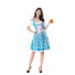 Alice in Wonderland Cosplay Costume Oktoberfest Nightclub Stage Maid Dress Uniform