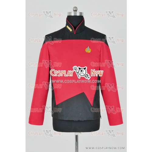 Star Trek: The Next Generation Cosplay Command Uniform Costume