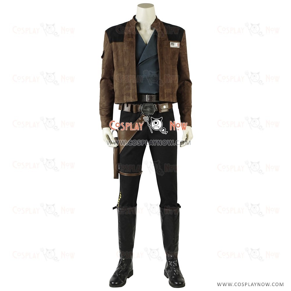 han solo cosplay costume