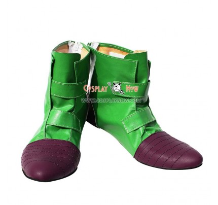 Dragon Ball Cosplay Videl Green Cosplay Shoes