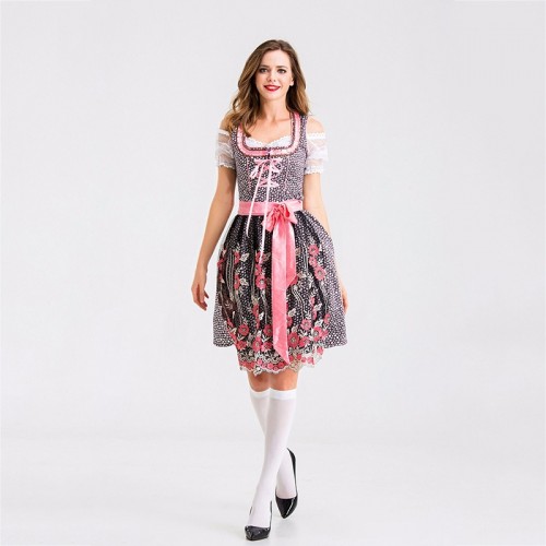 German Munich Cosplay Bavarian Traditional Costume Festival Uniform Ethnic Dress