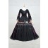 Lolita Dress Victorian Lolita Reenactment Period Velvet Lace Cosplay Costume