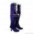 Hyperdimension Neptunia Cosplay Shoes Noire/Black Heart Blue Boots