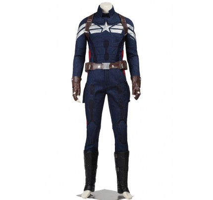 Captain America Steve Rogers Costume Captain America 2 The Winter Soldier Cosplay