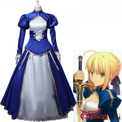 Fate/Grand Order Anime FGO Fate Go FGO Saber Altria Pendragon Cosplay Costume