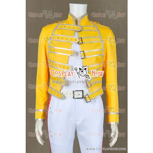 Queen Band Lead Vocals Cosplay Freddie Mercury Costume