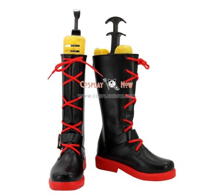 RWBY Cosplay Shoes Red Trailer Ruby Rose Boots