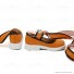 Tekken 3 Ling Xiaoyu Orange Cosplay Shoes