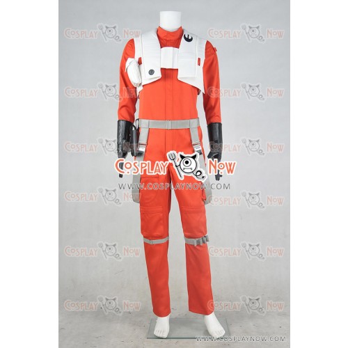 Star Wars The Force Awakens Cosplay Poe Dameron Costume