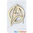 Star Trek Cosplay Voyager Command Brooch Badge