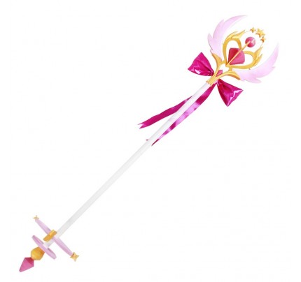 ELSWORD Aisha Dimension Witch Wand Cosplay Prop