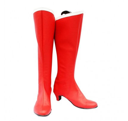 Sailor Moon Usagi Tsukino Red Cosplay Boots