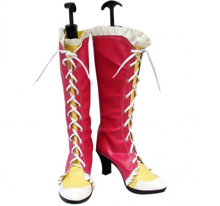 Tekken 5 Cosplay Shoes Ling Xiaoyu Boots
