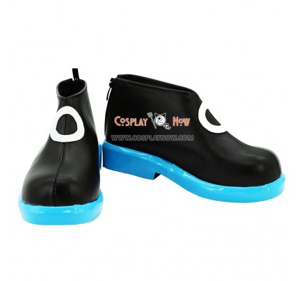 Hyperdimension Neptunia Uni Black Sister Cosplay Boots
