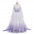 Frozen Cosplay Princess Elsa Costume Girl Dress for Children Evening Party