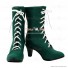 Sailor Moon Kino Makoto / Sailor Jupiter Green Cosplay Boots