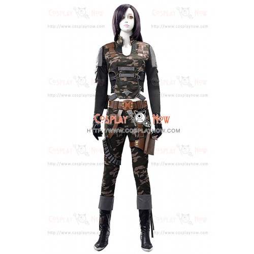 Black Widow Monica Costume For Assault Fire Cosplay
