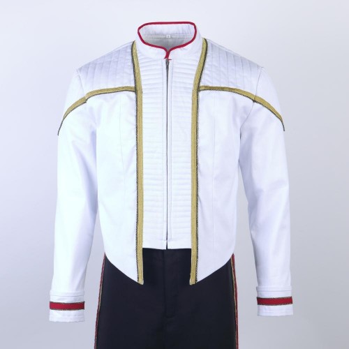 Star Trek Insurrection TNG Jean Luc Picard White Starfleet Uniform