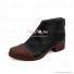 Touken Ranbu Online Cosplay Fudou Yukimitsu Black Brown Shoes Boots