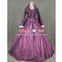 Victorian Civil War Ball Gown Prom Satin Evening Dress