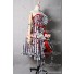 Alice In Wonderland Cosplay Alice's Um Red Court Dress