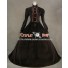 Civil War Victorian Punk Velvet Dress Ball Gown Prom