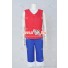 One Piece Cosplay Monkey D Luffy Red Costume