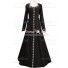 Medieval Renaissance Carnival Robe Estelle Black Lolita Dress